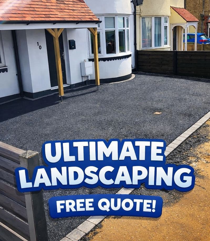 Professional landscaping work by Ultimate Landscaping team in Kent